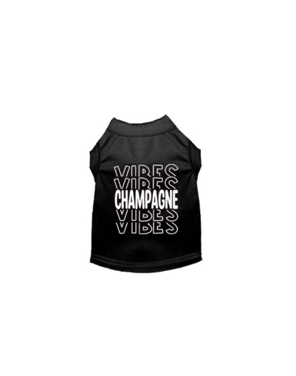 Champagne Vibes Dog Shirt - X Small