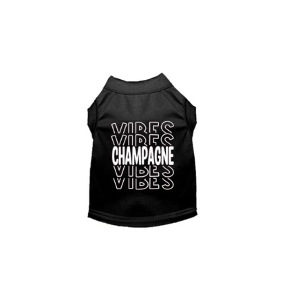 Champagne Vibes Dog Shirt - X Large