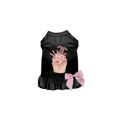 BLACK - Chewnel Cupcake Dress - Large