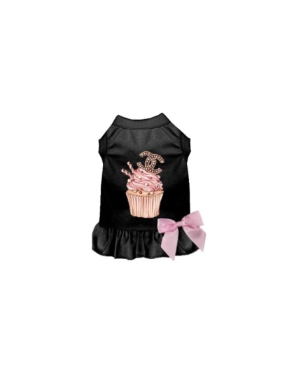 BLACK - Chewnel Cupcake Dress - Medium