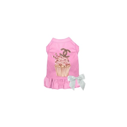 PINK - Chewnel Cupcake Dress - 2X Large