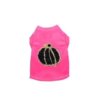 PINK - Chiffon Rose Halloween Pumpkin Shirt - Large