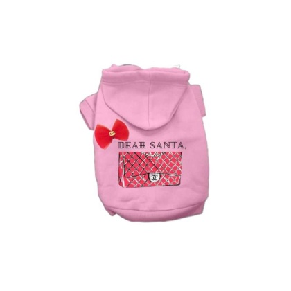 PINK - Dear Santa Hoodie - 2X Large