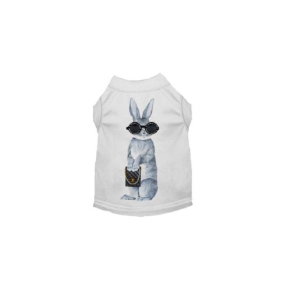 WHITE - Designer Bunny - Medium