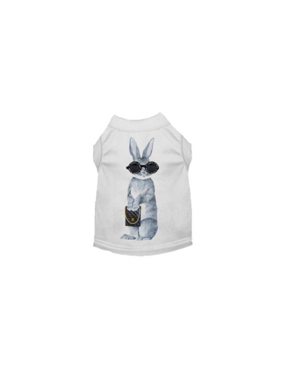 WHITE - Designer Bunny - Medium