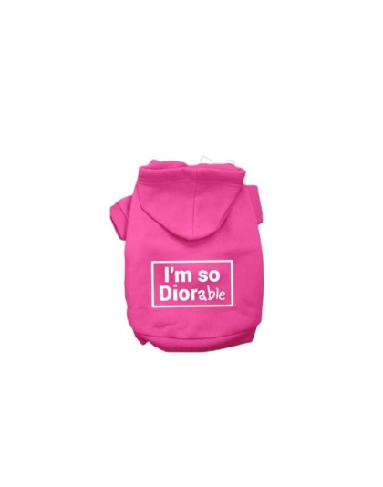 PINK - DIOR-able Hoodie - Large