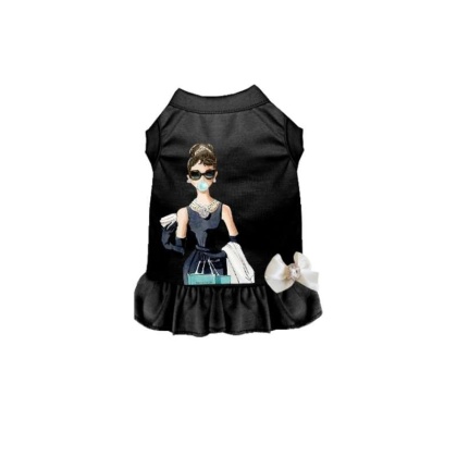 BLACK - Little Miss Sniffany Dress - 2X Large