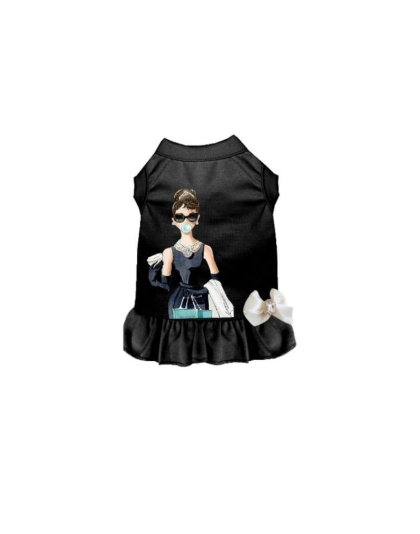 BLACK - Little Miss Sniffany Dress - 2X Large