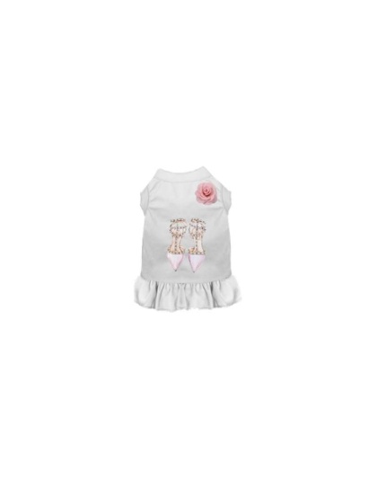 White - Loubarkin Dress - X Large