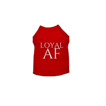 RED - Loyal AF - 2X Large