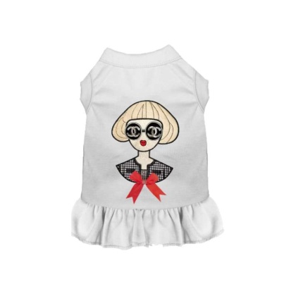 WHITE - Ms. Fashion Dress - Small