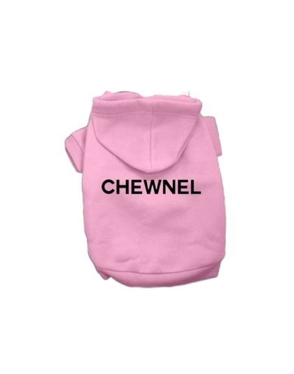 PINK - My Fab Chewnel Warm Dog Hoodie - 2X Large