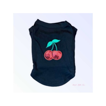 BLACK - My Fabulous Cherry Tank - Large