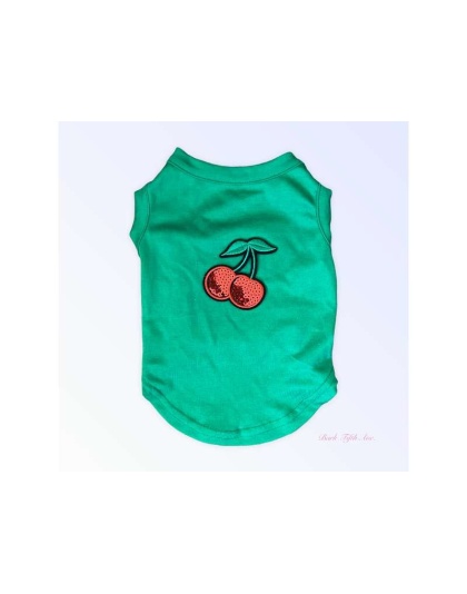 GREEN - My Fabulous Cherry Tank - Medium