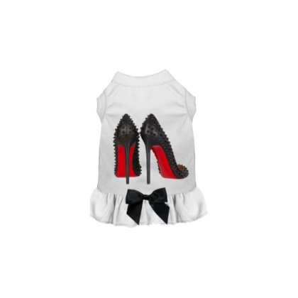 WHITE - My Fierce Loubarkin Dress - Small