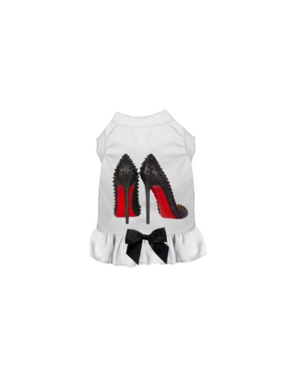 WHITE - My Fierce Loubarkin Dress - Small