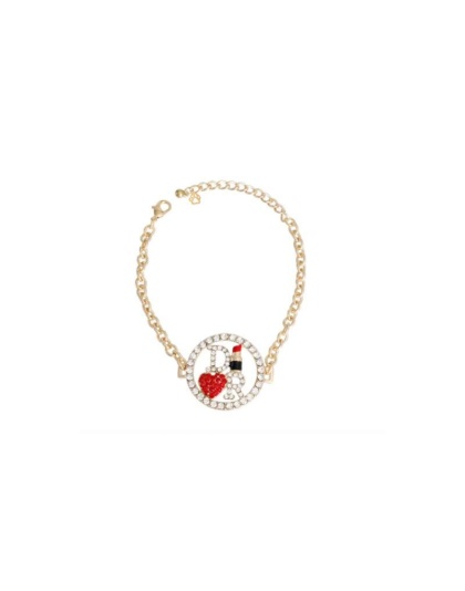 Paw-Dior Charm Dog Necklace - Large