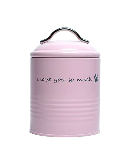 I Love You So Much Dog Treat Canister Gift Set