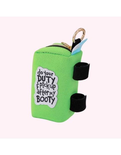 "Do Your Duty" Green Poop Bag Dispenser