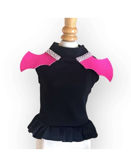 Bat Girl- Dog Dress - Medium