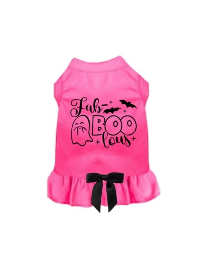 Fab-BOO-lous Ghost Dog Dress - L