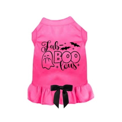 Fab-BOO-lous Ghost Dog Dress - XS