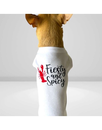 Feisty & Spicy Dog Tee - XS