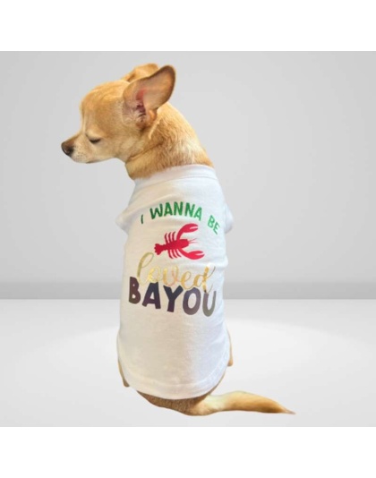 Just Want to Be Loved BAYOU- Dog Shirt - Large