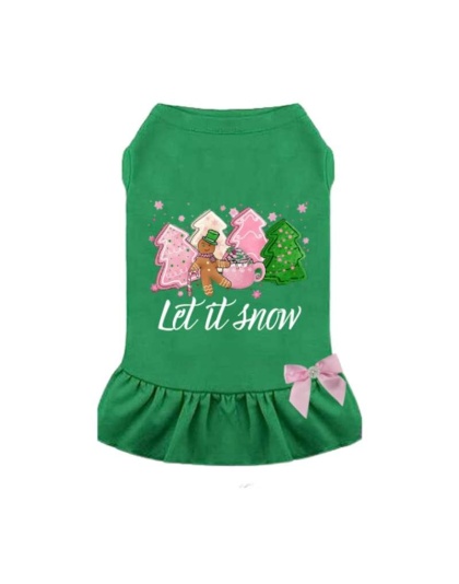 Let It, Snow Gingerbread Dress - 2XL