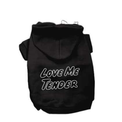 Love Me Tender- Dog Hoodie - 2XL