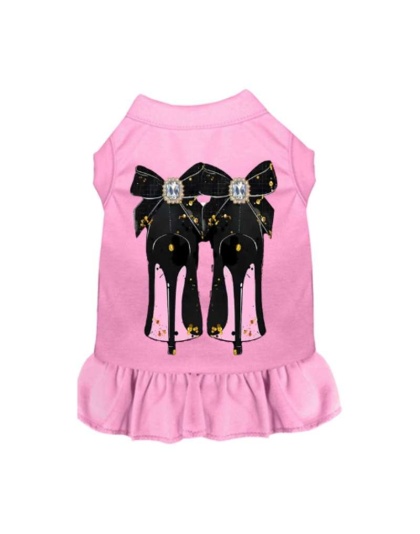 My Favorite Pink Heels- Dog Dress - XS