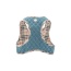 Denim & Beige Plaid - Step-In Denim Harness - XS