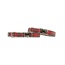 Red Plaid - Adjustable Collar - Small