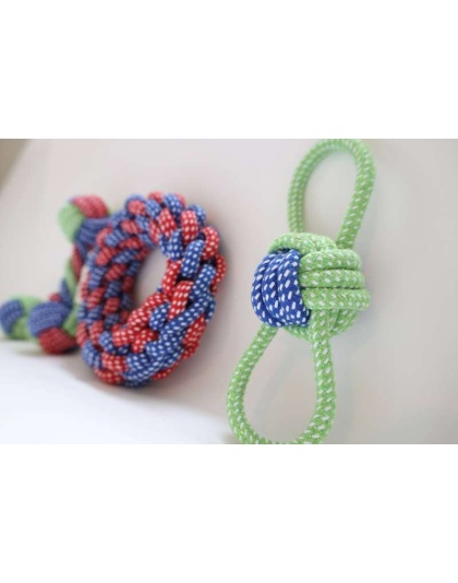 Eco-friendly Dog Rope Toy 4 Set