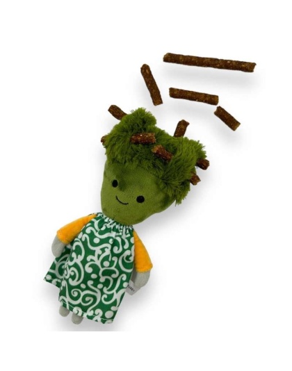 Broccoli Nosework Dog Toy