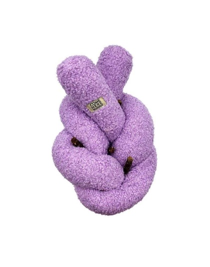 Knott Dog Plush Toy - Lilac