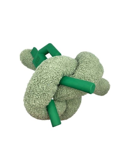 Knott Dog Plush Toy - Sage