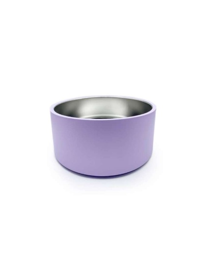 Lilac Dog Bowl