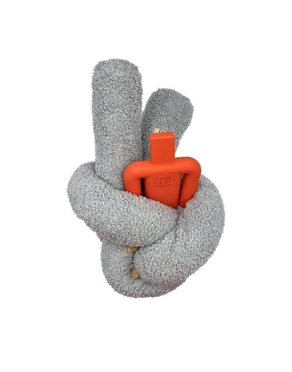 Super Knott Dog Toy - Grey