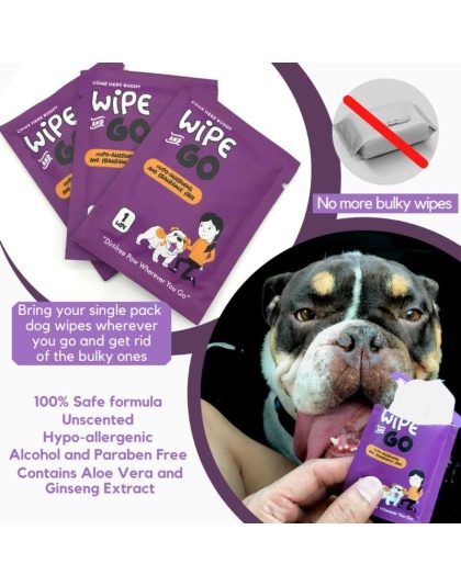 Wipe and Go Pet Wipes