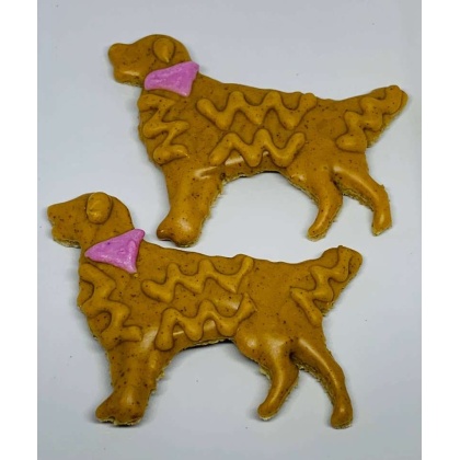 Peanut Butter Golden Retriever Cookie