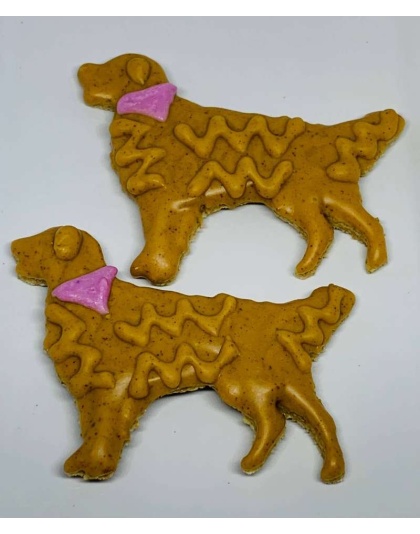 Peanut Butter Golden Retriever Cookie