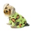 Lime - Silly Monkey Fleece Turtleneck Pajamas - S