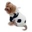 White - Ultra Plush Moo Cow Hooded Pajamas - S