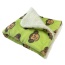 Lime - Silly Monkey Ultra-Plush Blanket - 50" x 30"