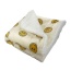 Yellow - Ultra Plush Happy Face Blanket - 30" x 20"