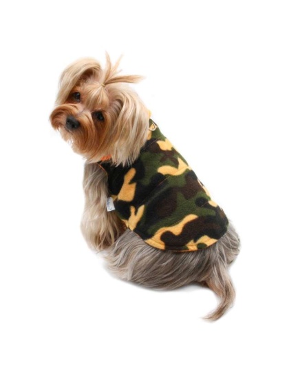 Green - Camouflage Vest with Ultra Soft Lining - L