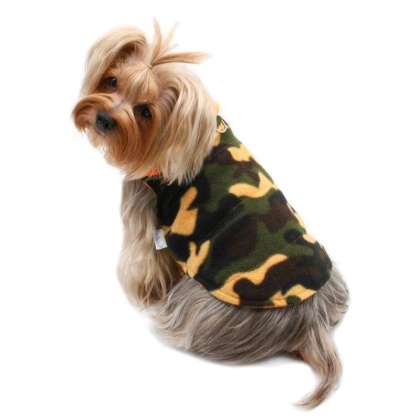 Green - Camouflage Vest with Ultra Soft Lining - M