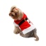 Red - Santa Hooded Sweater with Soft Fur Trims - M