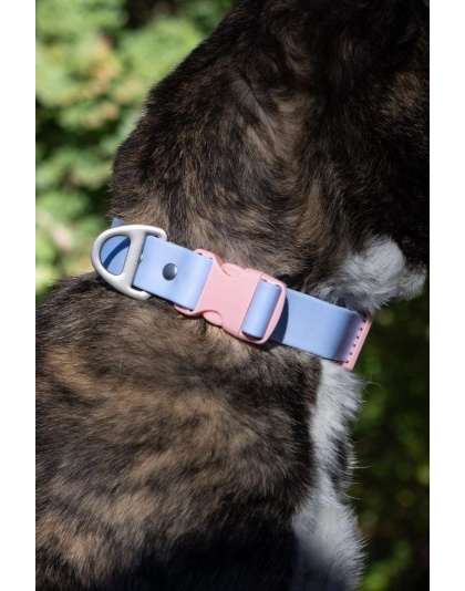 Blue Sky Orchid Waterproof Dog Collar - 11 - 13 inch